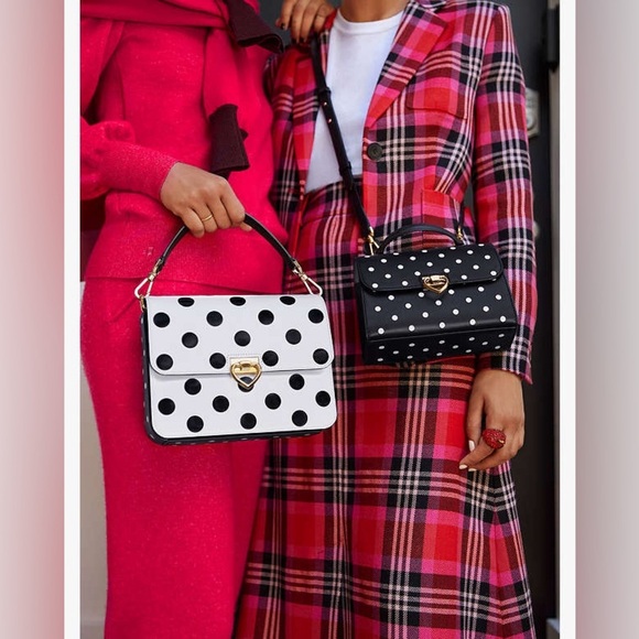 Kate Spade Lovitt Dot Small Top Handle Crossbody - Picture 12 of 12